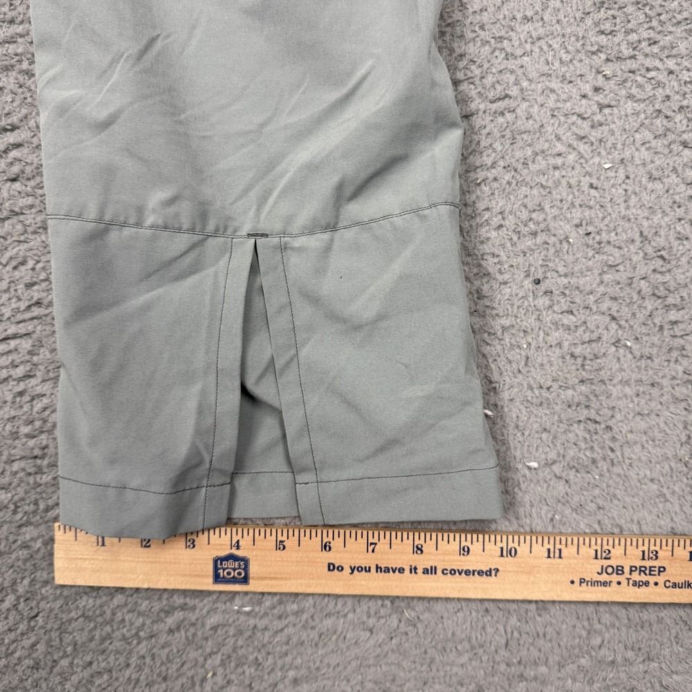 Patagonia Pants‎ Womens 12 Green Capri Drawstring Waist Lightweight Stretch - Picture 12 of 13